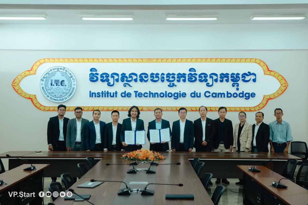 VP.Start and the Institute of Technology of Cambodia Sign MoU to Foster Innovation and Talent Development