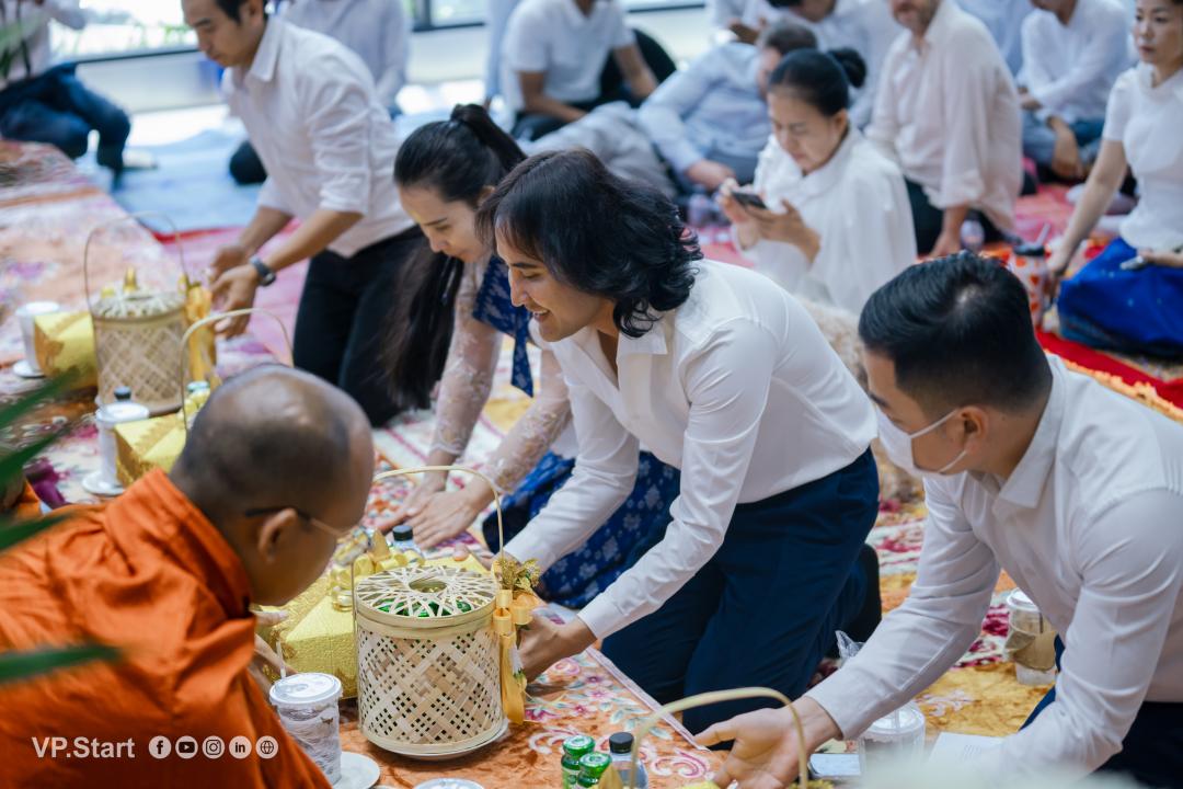 VP.Start Hosts Traditional Blessing Ceremony for Khmer New Year 2026