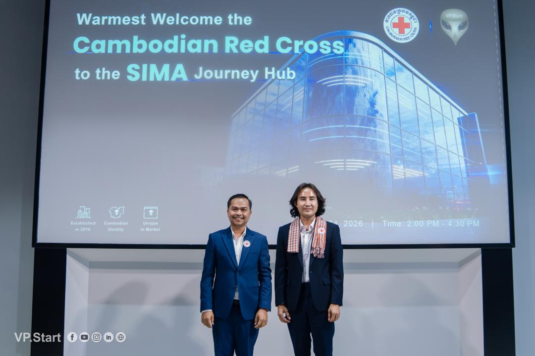 Cambodian Red Cross Visits VP.Start to Explore Homegrown Technology Innovation