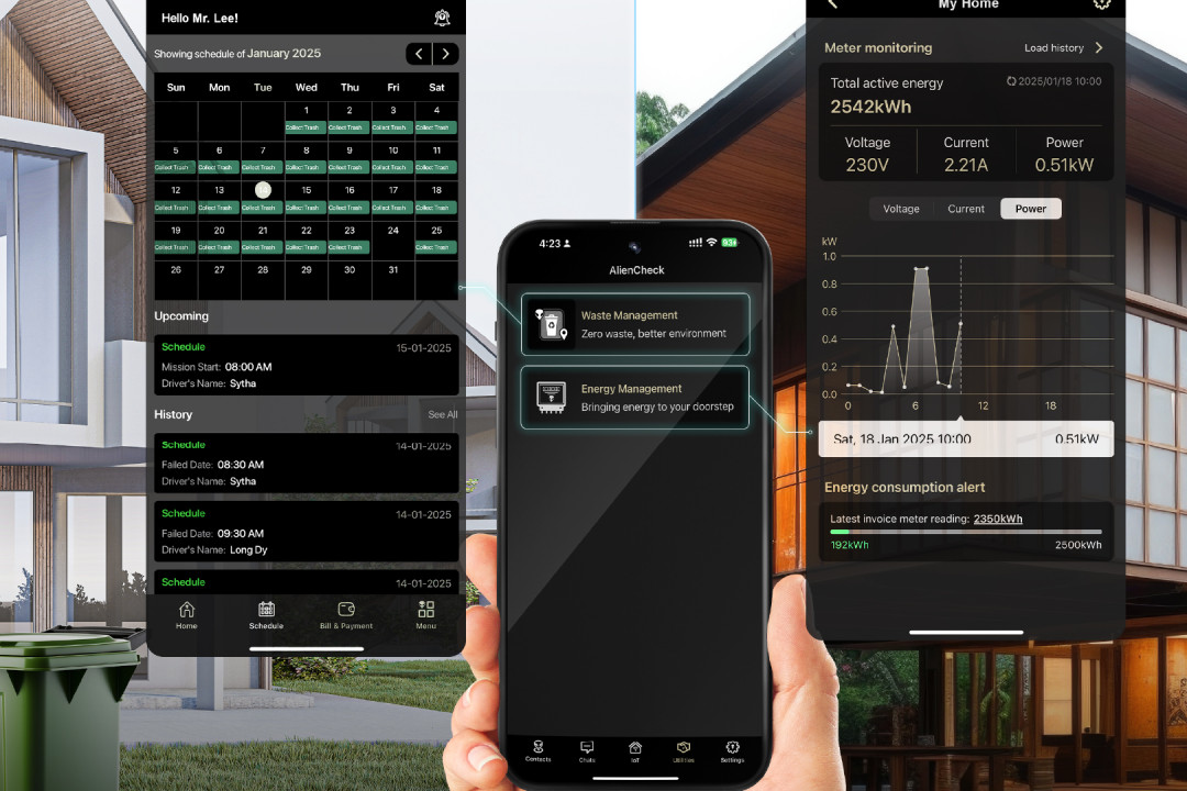 VP.Start Released "Waste Management" and "Energy Management" Systems in AlienCheck