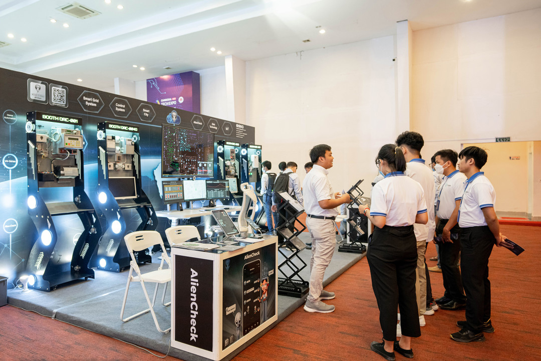 The Cambodia Tech Expo VP.Start Exhibition 2022 at Koh Pich