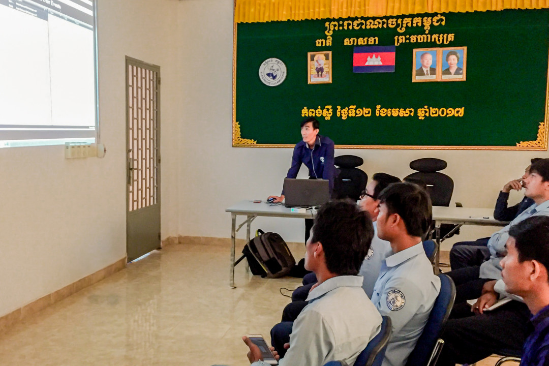 Business Presentation to EDC Kampong Speu