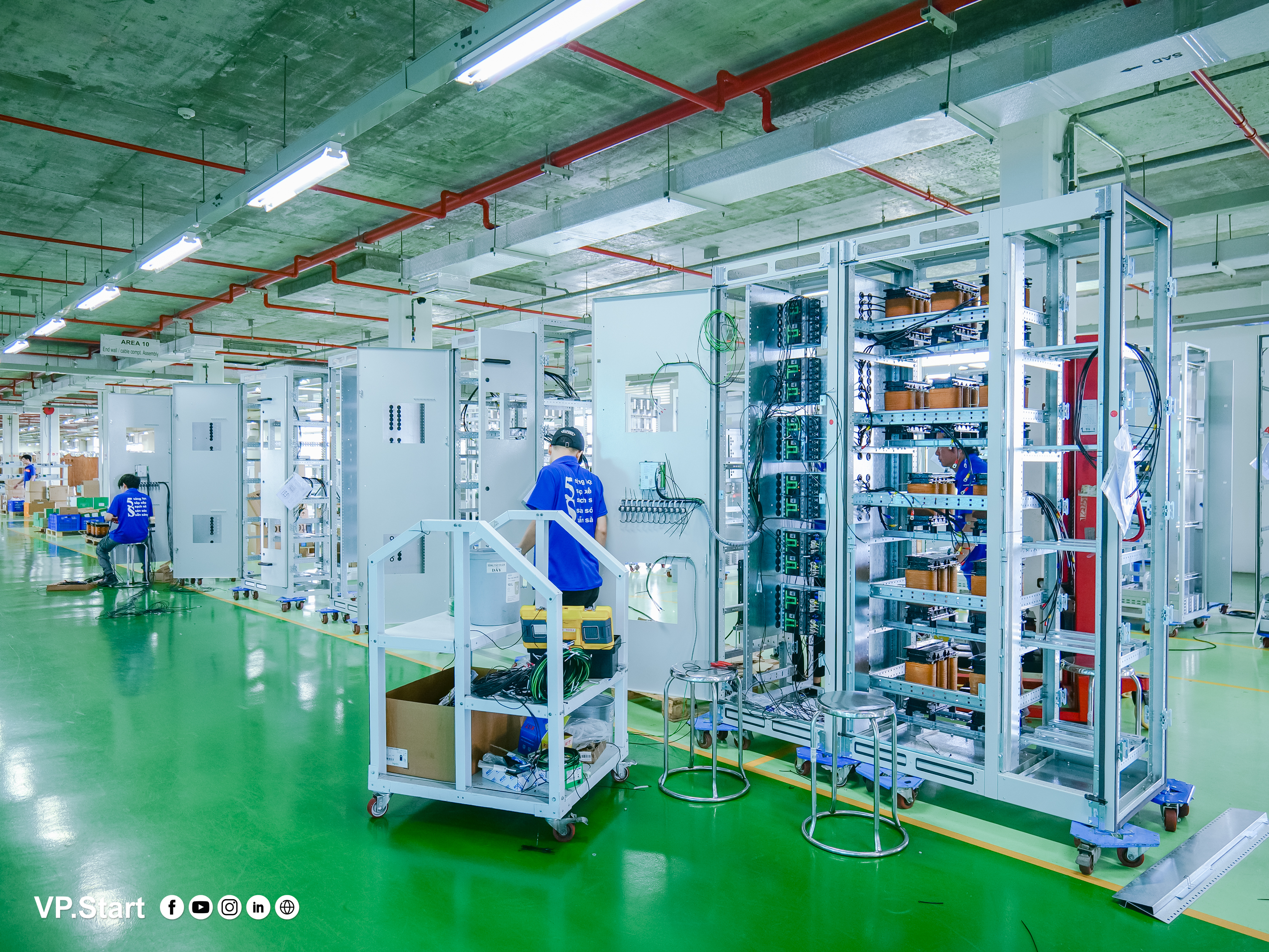 VP.Start's management team has visited the HAI NAM Factory in Vietnam