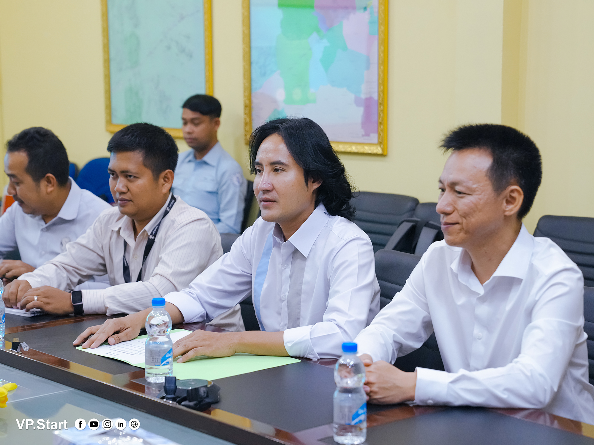 VP.Start’s Top Management Visited Electricity of Kampong Speu